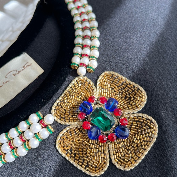 Oscar De La Renta Vintage 1984 Runway Dress - Picture 7 of 15